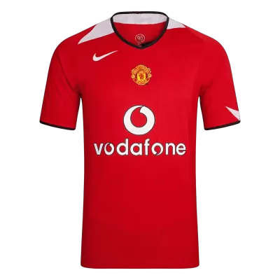 Manchester United 2004/06 Retro Jersey Home Soccer Shirt - bestsoccerstore