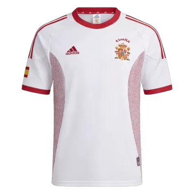Spain 2002 Retro Jersey Away Soccer Shirt - bestsoccerstore