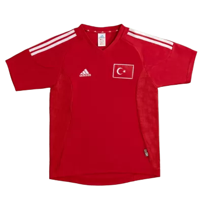Turkey 2002 World Cup Retro Jersey Home Soccer Shirt - bestsoccerstore
