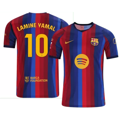 Barcelona LAMINE YAMAL #10 Soccer Jersey Home Custom Shirt 2026/27 - bestsoccerstore