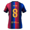 Barcelona PEDRI #8 Soccer Jersey Home Custom Shirt 2026/27 - bestsoccerstore