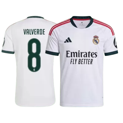 Real Madrid VALVERDE #8 Soccer Jersey Home Custom Shirt 2026/27 - bestsoccerstore