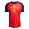 Spain RODRIGO #16 Champion Soccer Jersey Home Custom Shirt World Cup 2026 - bestsoccerstore