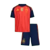 Kids Spain Champion Home Custom Soccer Kits World Cup 2026 - bestsoccerstore