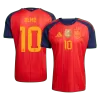 Spain OLMO #10 Champion Edition Soccer Jersey Home Custom Shirt World Cup 2026 - bestsoccerstore