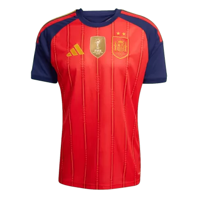 Spain Champion Edition Soccer Jersey Home Custom Shirt World Cup 2026 - bestsoccerstore