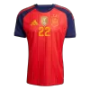 Spain CUBARSÍ #22 Champion Player Version Home Soccer Jersey World Cup 2026 - bestsoccerstore