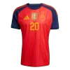Spain PEDRI #20 Champion Soccer Jersey Home Custom Shirt World Cup 2026 - bestsoccerstore