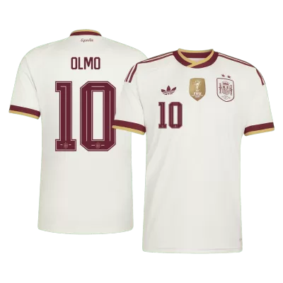 Spain OLMO #10 Champion Edition Soccer Jersey Away Custom Shirt World Cup 2026 - bestsoccerstore