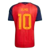 Spain OLMO #10 Champion Edition Soccer Jersey Home Custom Shirt World Cup 2026 - bestsoccerstore