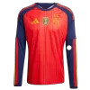 Spain Long Sleeve Jersey Home Football Shirt World Cup 2026 - bestsoccerstore