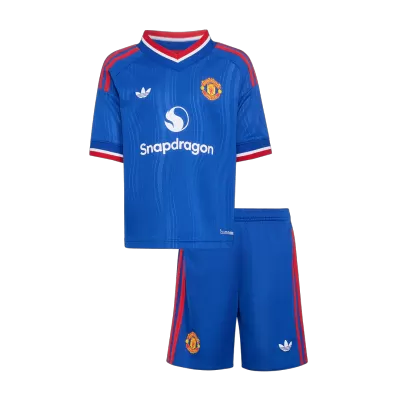 Kids Manchester United Away Custom Soccer Kits 2026/27 - bestsoccerstore