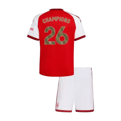 Kids Arsenal CHAMPIONS #26 Home Custom Soccer Kits 2026/27 - bestsoccerstore