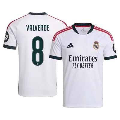 Real Madrid VALVERDE #8 Soccer Jersey Home Custom Shirt 2026/27 - bestsoccerstore
