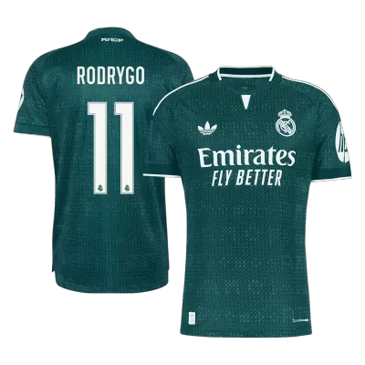 Real Madrid RODRYGO #11 Custom Player Version Away Soccer Jersey 2026/27 - bestsoccerstore