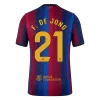 Barcelona F. DE JONG #21 Custom Player Version Home Soccer Jersey 2026/27 - bestsoccerstore