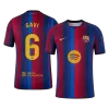 Barcelona GAVI #6 Custom Player Version Home Soccer Jersey 2026/27 - bestsoccerstore