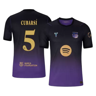 Barcelona CUBARSÍ #5 Custom Player Version Away Soccer Jersey 2026/27 - UCL - bestsoccerstore