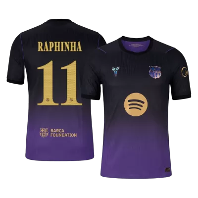 Barcelona RAPHINHA #11 Custom Player Version Away Soccer Jersey 2026/27 - UCL - bestsoccerstore