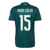 Real Madrid ARDA GÜLER #15 Custom Player Version Away Soccer Jersey 2026/27 - bestsoccerstore