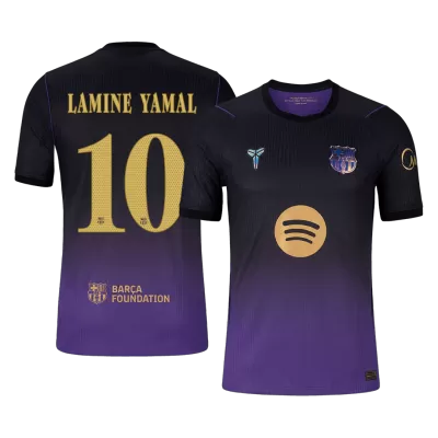 Barcelona LAMINE YAMAL #10 Custom Player Version Away Soccer Jersey 2026/27 - UCL - bestsoccerstore