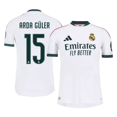 Real Madrid ARDA GÜLER #15 Custom Player Version Home Soccer Jersey 2026/27 - bestsoccerstore