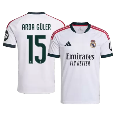Real Madrid ARDA GÜLER #15 Soccer Jersey Home Custom Shirt 2026/27 - bestsoccerstore