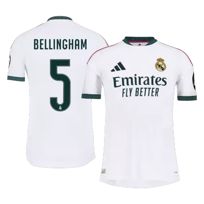 Real Madrid BELLINGHAM #5 Custom Player Version Home Soccer Jersey 2026/27 - bestsoccerstore