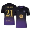 Barcelona F. DE JONG #21 Custom Player Version Away Soccer Jersey 2026/27 - UCL - bestsoccerstore