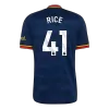 Arsenal RICE #41 Soccer Jersey Away Custom Shirt 2026/27 - bestsoccerstore