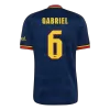 Arsenal GABRIEL #6 Soccer Jersey Away Custom Shirt 2026/27 - UCL - bestsoccerstore