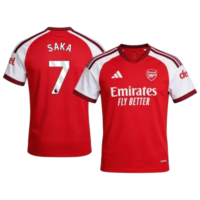 Arsenal SAKA #7 Soccer Jersey Home Custom Shirt 2026/27 - bestsoccerstore