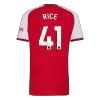 Arsenal RICE #41 Custom Player Version Home Soccer Jersey 2026/27 - bestsoccerstore