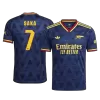 Arsenal SAKA #7 Custom Player Version Away Soccer Jersey 2026/27 - UCL - bestsoccerstore