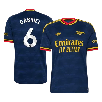 Arsenal GABRIEL #6 Soccer Jersey Away Custom Shirt 2026/27 - bestsoccerstore
