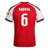 Arsenal GABRIEL #6 Soccer Jersey Home Custom Shirt 2026/27 - UCL - bestsoccerstore