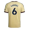 Arsenal GABRIEL #6 Soccer Jersey Third Away Custom Shirt 2026/27 - bestsoccerstore