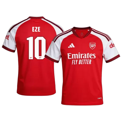 Arsenal EZE #10 Soccer Jersey Home Custom Shirt 2026/27 - UCL - bestsoccerstore