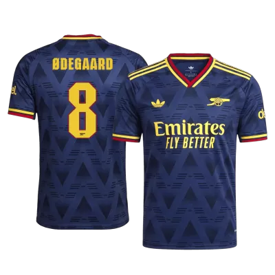 Arsenal ØDEGAARD #8 Custom Player Version Away Soccer Jersey 2026/27 - UCL - bestsoccerstore