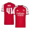 Arsenal RICE #41 Custom Player Version Home Soccer Jersey 2026/27 - UCL - bestsoccerstore