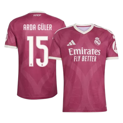 Real Madrid ARDA GÜLER #15 Soccer Jersey Third Custom Shirt 2026/27 - bestsoccerstore