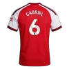 Arsenal GABRIEL #6 Soccer Jersey Home Custom Shirt 2026/27 - bestsoccerstore