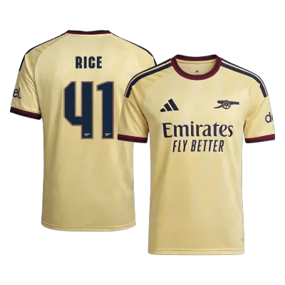 Arsenal RICE #41 Soccer Jersey Third Away Custom Shirt 2026/27 - UCL - bestsoccerstore