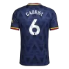 Arsenal GABRIEL #6 Custom Player Version Away Soccer Jersey 2026/27 - bestsoccerstore
