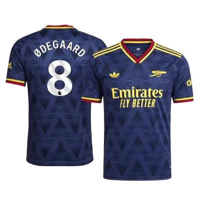 Arsenal ØDEGAARD #8 Custom Player Version Away Soccer Jersey 2026/27 - bestsoccerstore