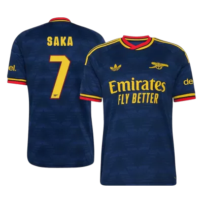 Arsenal SAKA #7 Soccer Jersey Away Custom Shirt 2026/27 - UCL - bestsoccerstore
