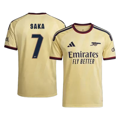 Arsenal SAKA #7 Custom Player Version Third Away Soccer Jersey 2026/27 - UCL - bestsoccerstore