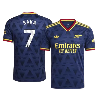 Arsenal SAKA #7 Custom Player Version Away Soccer Jersey 2026/27 - bestsoccerstore