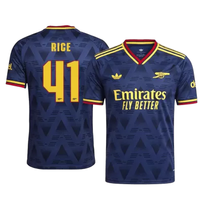 Arsenal RICE #41 Custom Player Version Away Soccer Jersey 2026/27 - UCL - bestsoccerstore