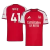 Arsenal RICE #41 Custom Player Version Home Soccer Jersey 2026/27 - bestsoccerstore